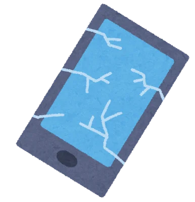 AQUOS sense7 画面割れ修理 — 修理の様子