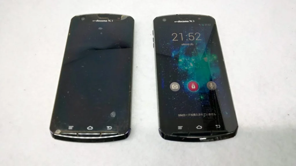 arrows We2 Plus 液晶修理 — 修理の様子