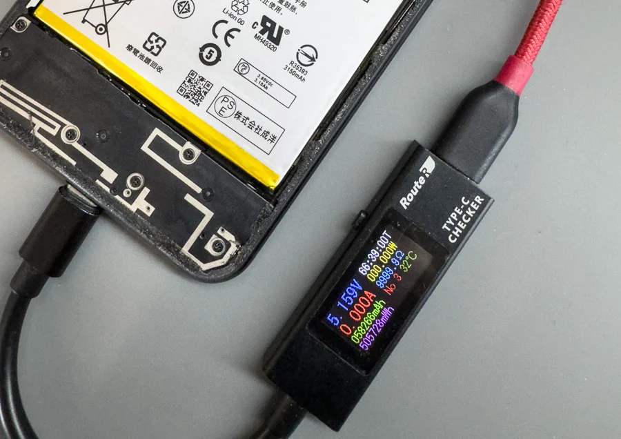 ZenFone Zoom ZX551ML 無線 WiFi修理 — 修理の様子