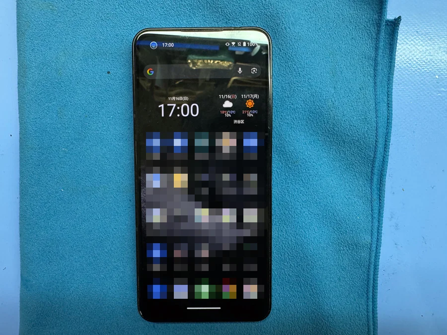 ROG Phone II ZS660KL 起動不良修理 — 修理の様子