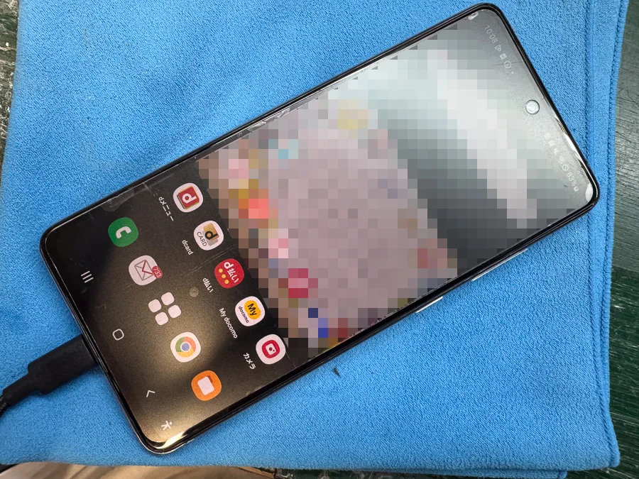 Galaxy S8+ 通信修理 — 修理の様子