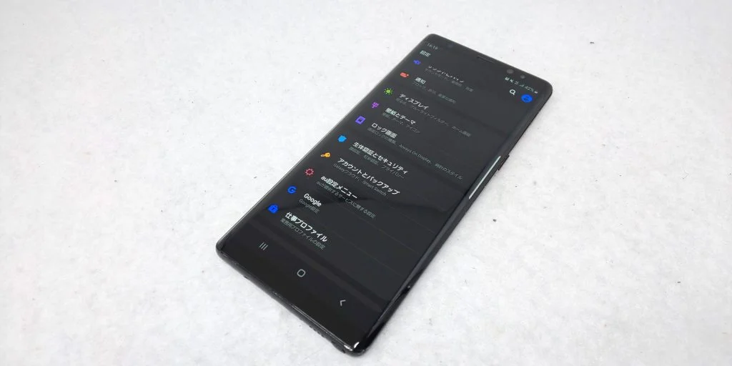 Galaxy A55 5G(日本版) 液晶修理 — 修理の様子