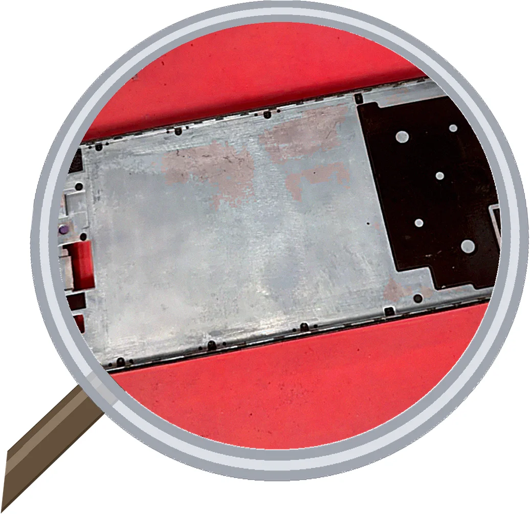 HUAWEI Mate 10 lite スクリーン交換修理。自己修理のリスクと対処方法について。 — 修理の様子