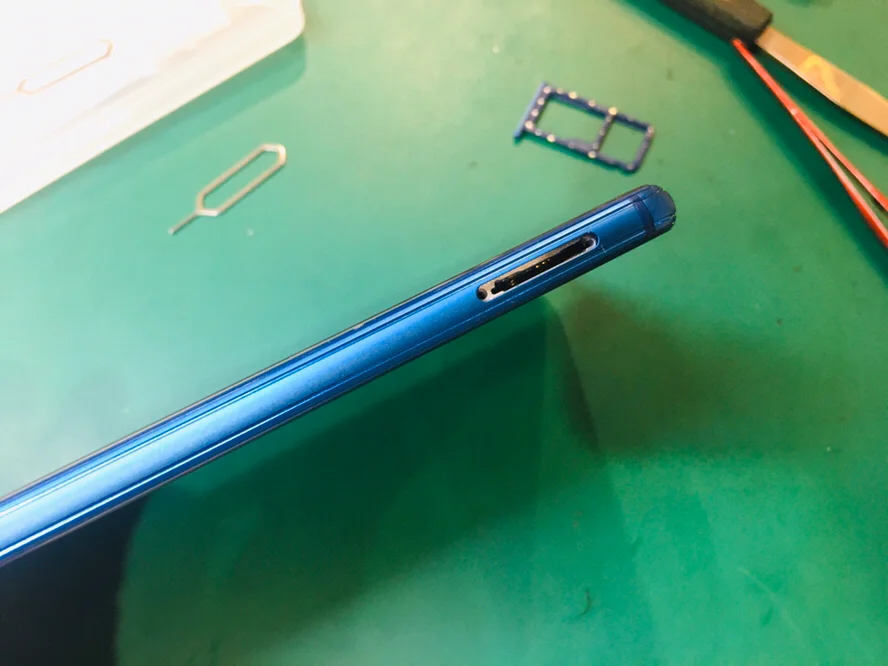 HUAWEI nova 基板修理 — 修理の様子