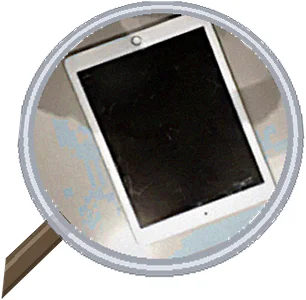 iPad 5のガラス割れ修理は大阪松屋町スマエキへ｜データ保持の可能性