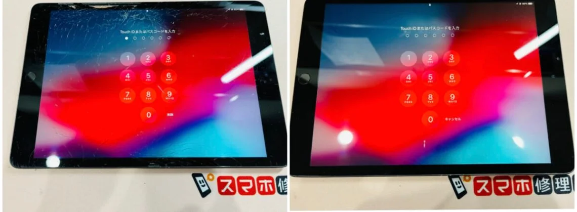 iPad Pro 11 第2世代 2020 液晶修理 — 修理の様子