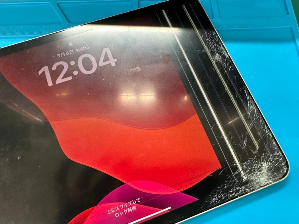 iPad 9 2021 液晶修理 — 修理の様子