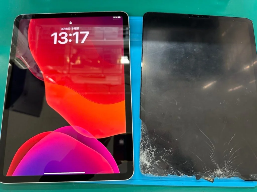 iPad Pro 13 2024 液晶修理 — 修理の様子