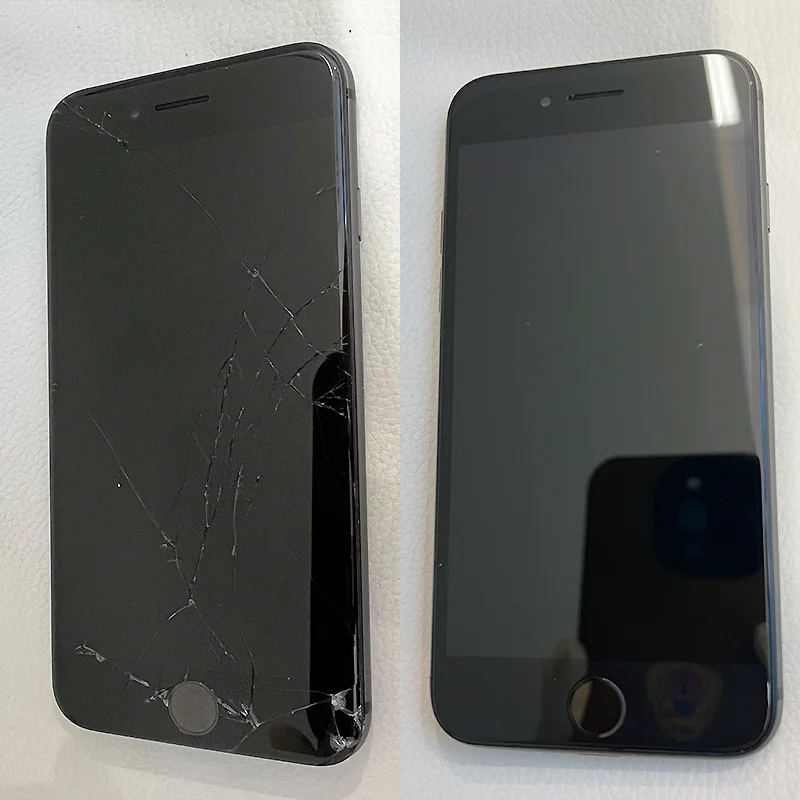 iPhone 13 Pro Max バッテリー交換 — 修理の様子