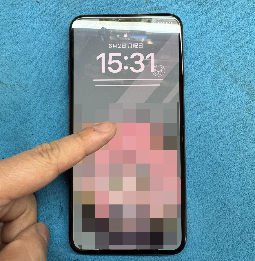 iPhone 16 起動不良修理 — 修理の様子