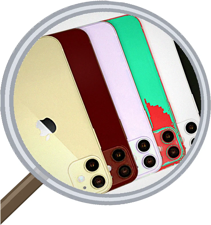 iPhone 12 mini screen-crack 修理事例