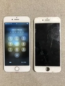 iPhone 15 Pro 画面割れ修理 — 修理の様子