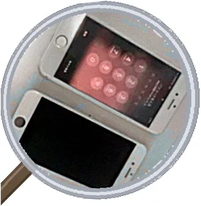 iPhone 7 screen-crack 修理事例