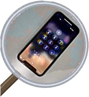 iPhone 11 画面割れで一部が暗い？大阪・松屋町で当日対応の事例多数 (機種・在庫により)