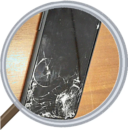 iPhoneで正常に写真が撮れなくなった場合はカメラの修理を承ります — 修理の様子