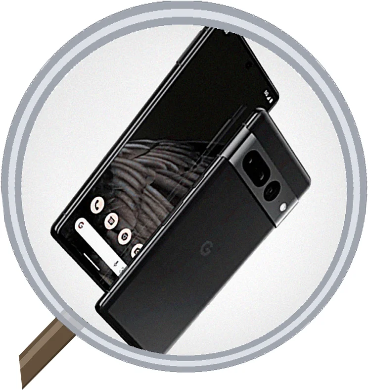 Google Pixel 7 Proの画面割れ修理事例レポート — 修理の様子