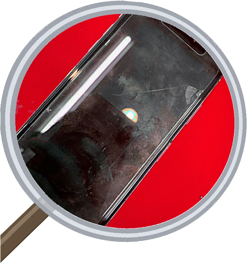 iPhoneXのバッテリー交換はデータや保護フィルムをそのままで承ります — 修理の様子