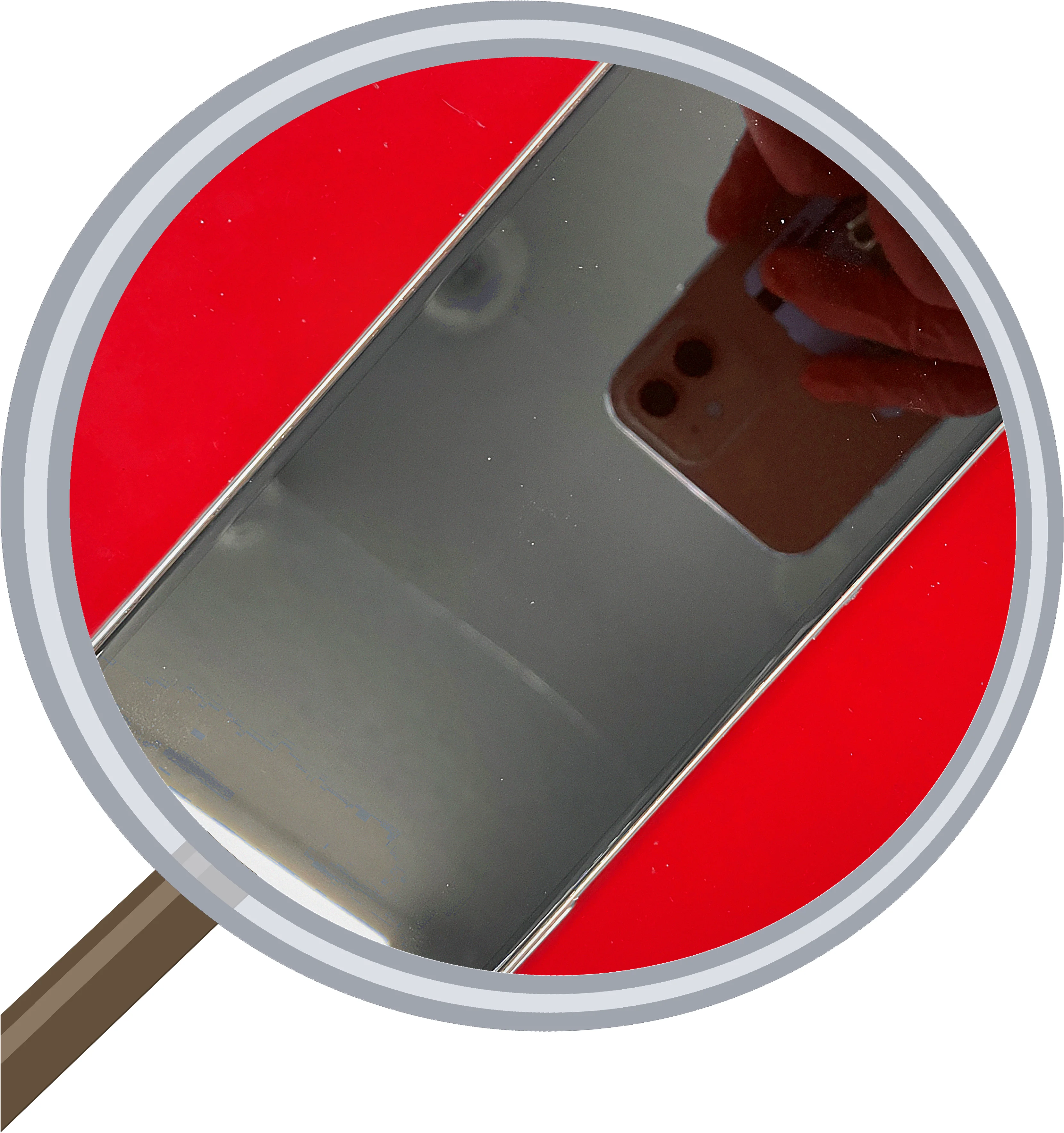 AQUOS sense3 SH-02M 画面割れ修理 — 表示不良・タッチ不良もお任せください — 修理の様子