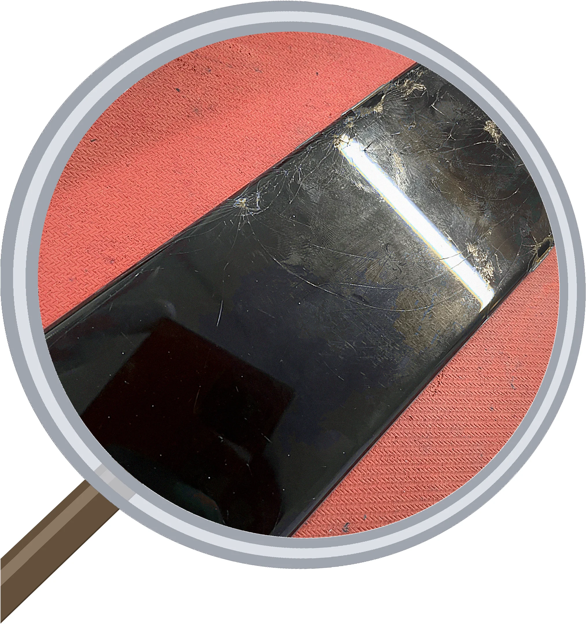 Galaxy S10 SC-03L ガラス割れ修理 — 修理の様子