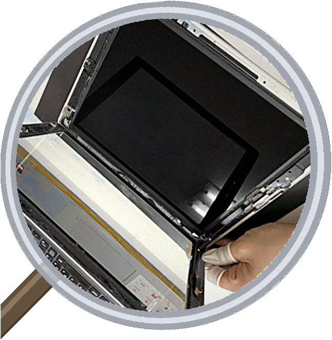 iPad 3 screen-crack 修理事例