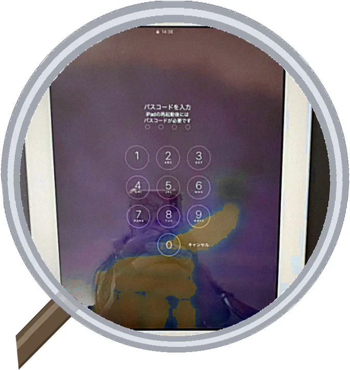 iPad 3 画面割れ修理|大阪・松屋町スマエキ|データそのまま — 修理の様子