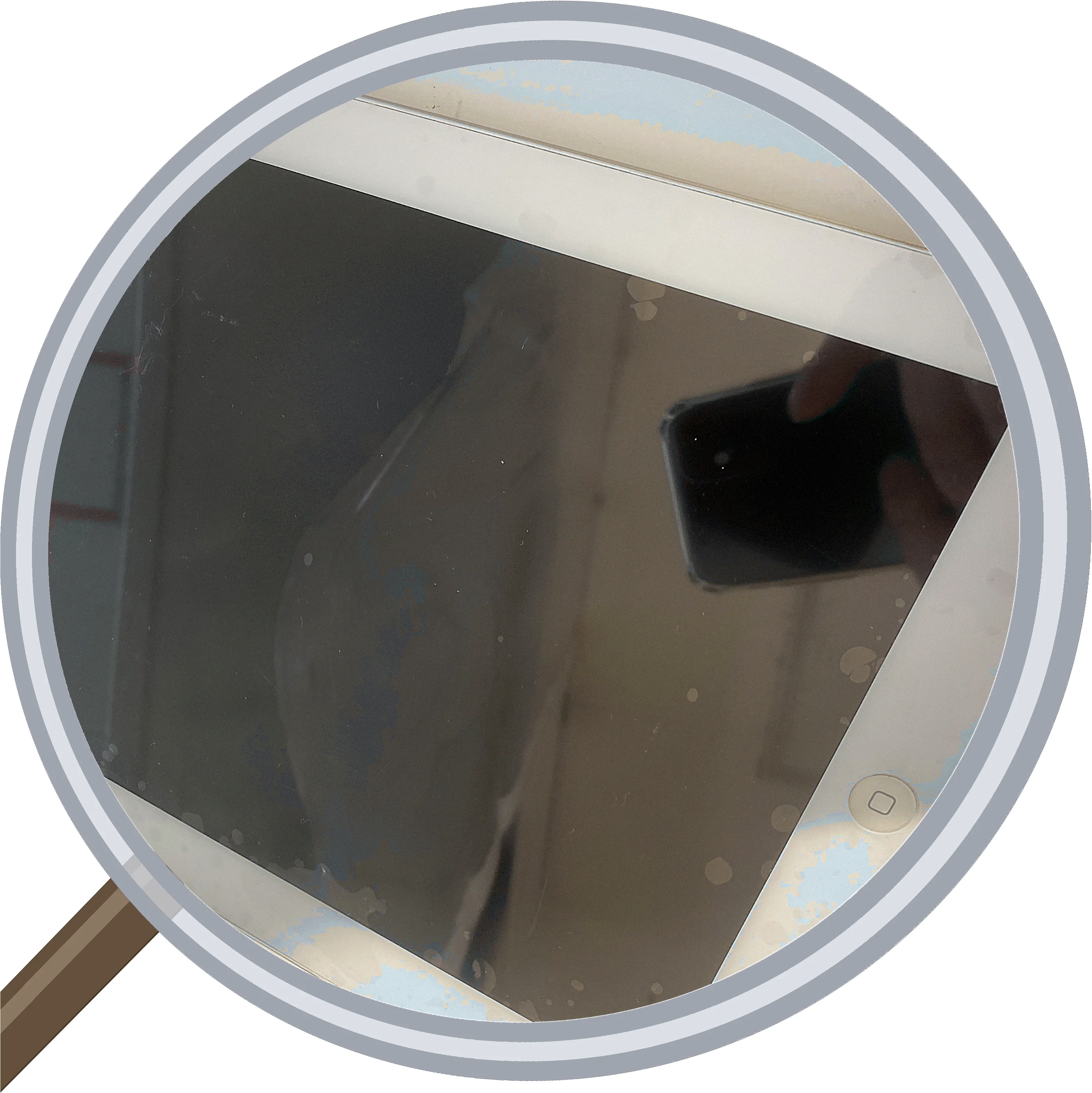 iPad Pro 11㎜第1世代を落とした! 液晶破損からのフロントパネル交換修理 — 修理の様子