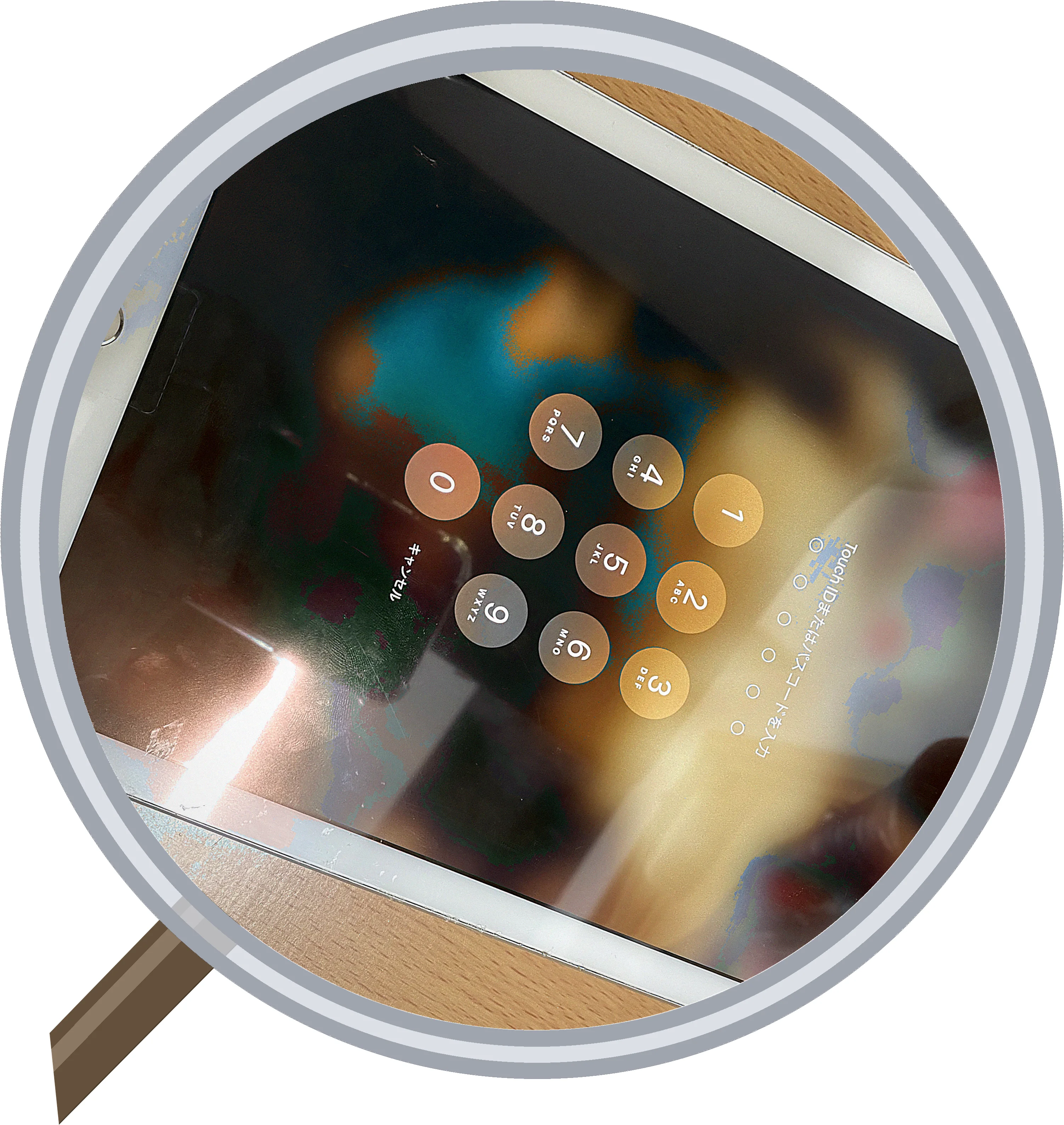 iPad 6 screen-crack 修理事例