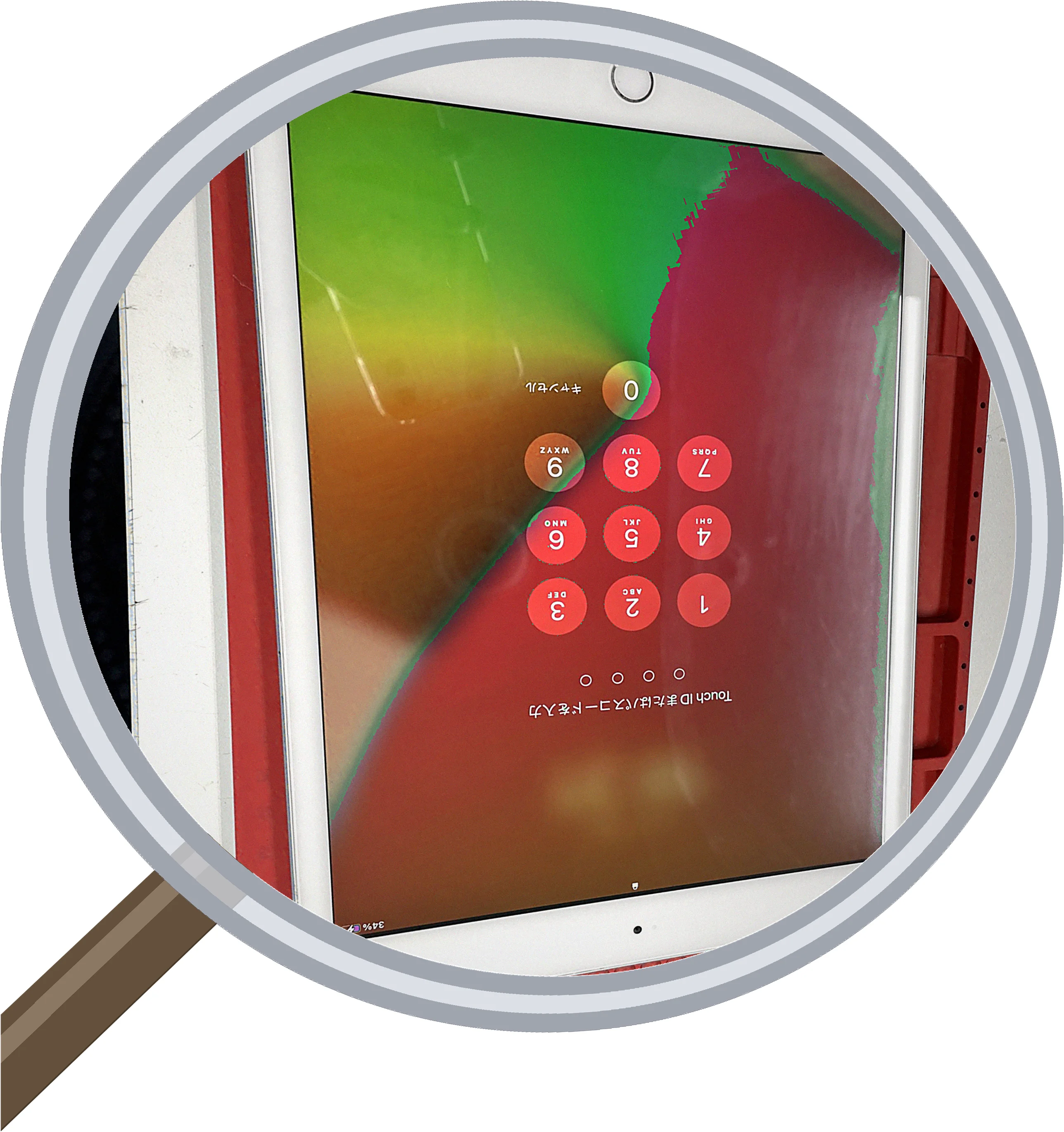 iPad 第7世代 ガラスバキバキ画面修理|大阪・松屋町スマエキ