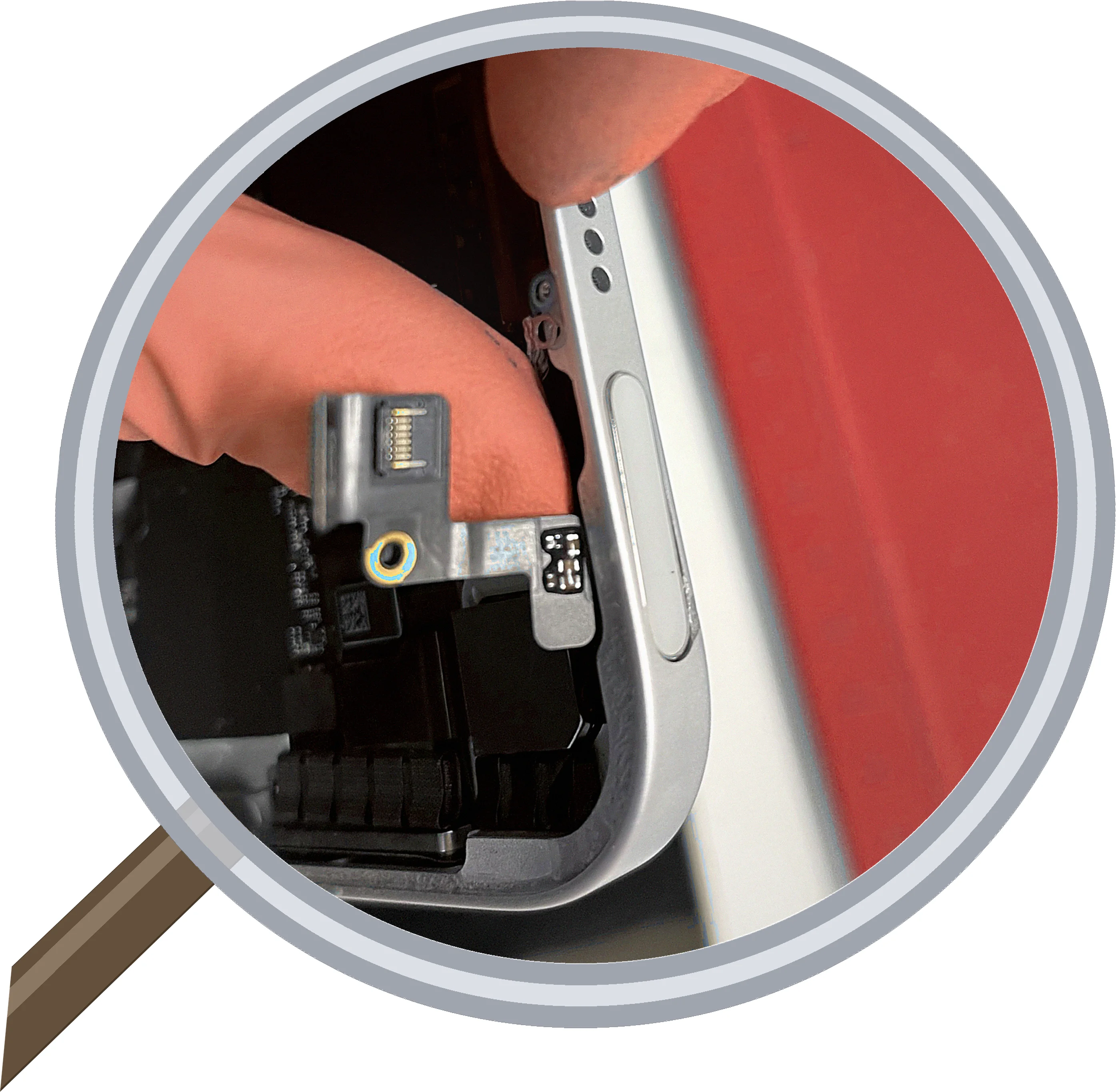 iPad Airのバッテリーが膨張している？ガラスが浮き上がったらバッテリー交換で解決します — 修理の様子