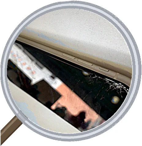 提供されたテキストがサイトメニュー構造（ナビゲーション）になっています。これは修理レポートではないよ — 修理の様子