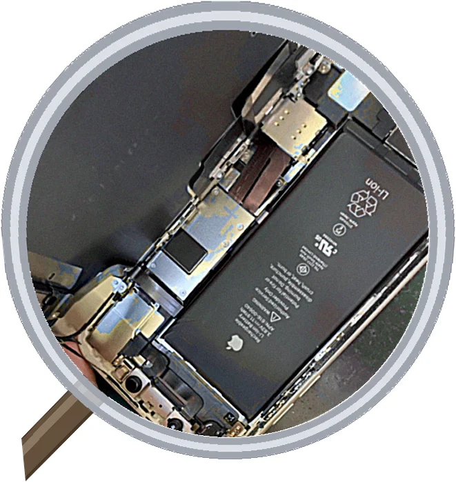 iPhone 11 screen-crack 修理事例