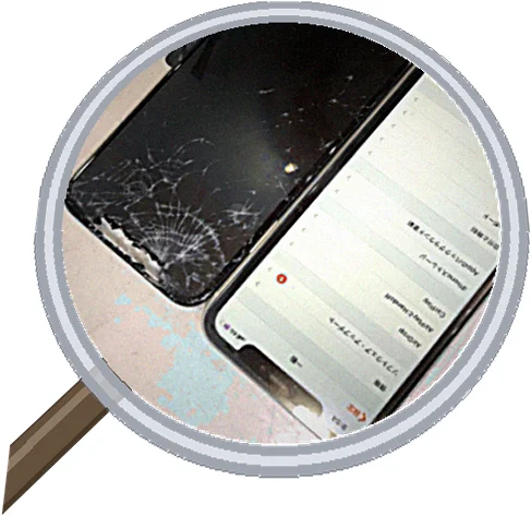 iPhone 11 screen-crack 修理事例