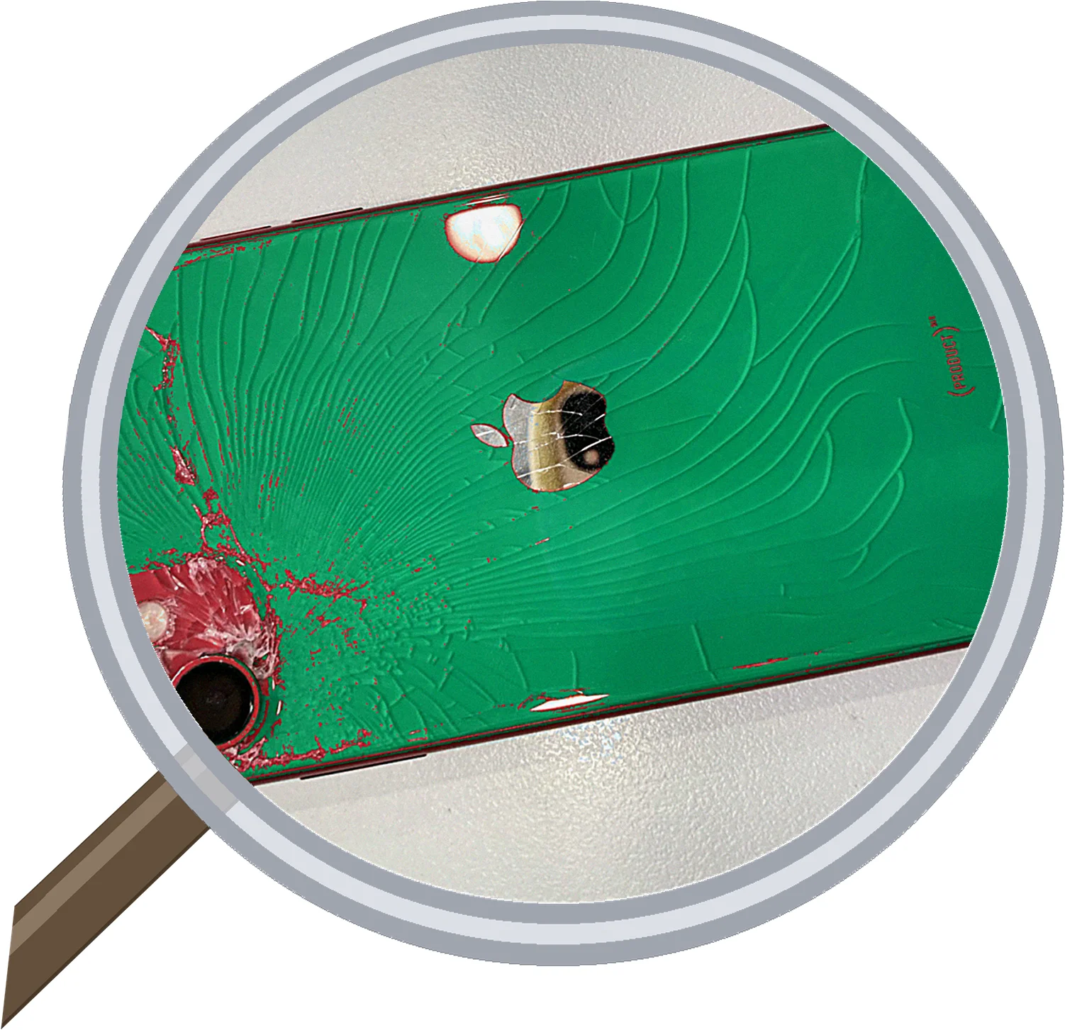 iPhone12の画面割れとタッチ不良が1時間で復帰—実際の修理事例をご紹介 — 修理の様子