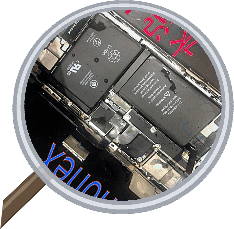 iPhone 11 海水水没修理事例 大阪・松屋町スマエキ