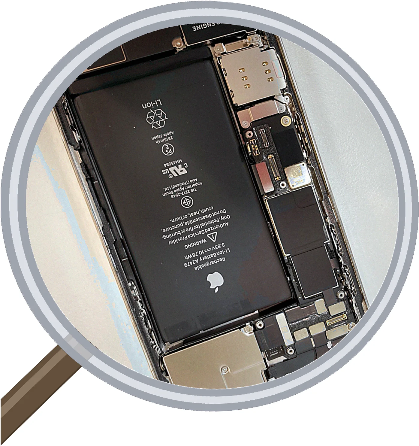 iPhone 12 Pro charging 修理事例