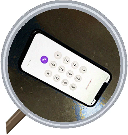iPhone 12 Pro screen-crack 修理事例