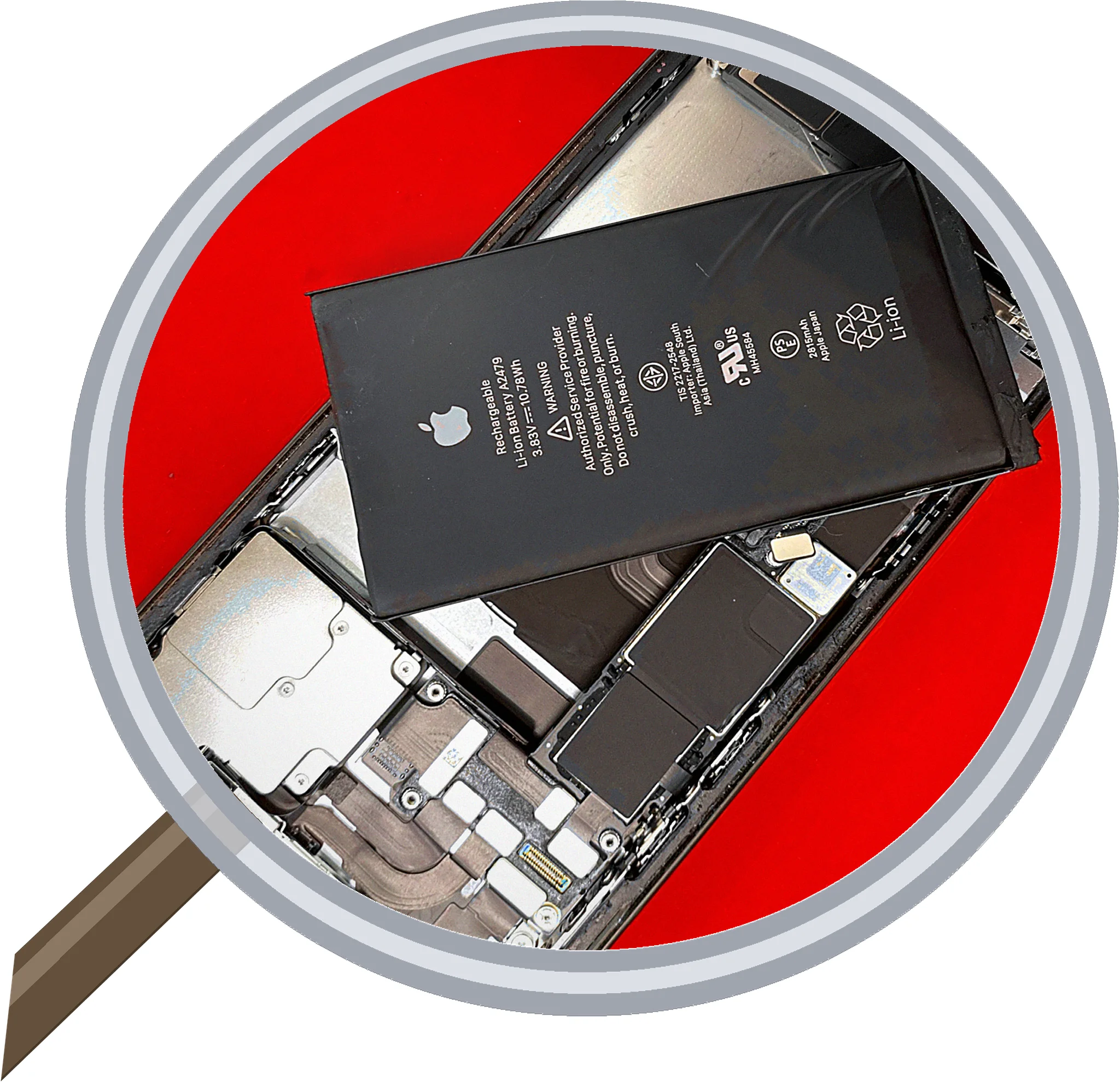 iPhone 12 battery 修理事例