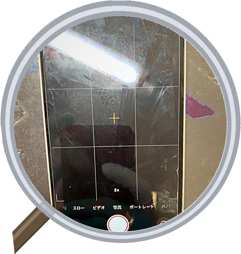 iPhone12・iPhone13のカメラレンズ割れはスキルワンで修理 — 修理の様子