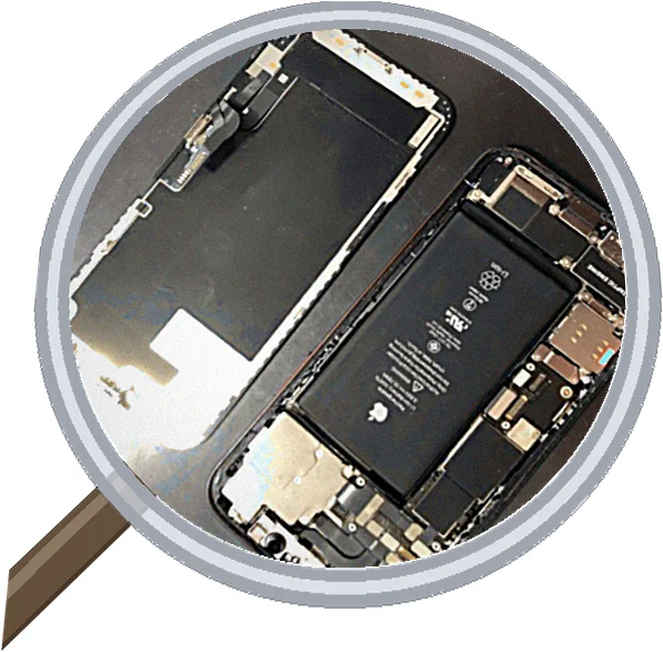 iPhone 12 screen-crack 修理事例