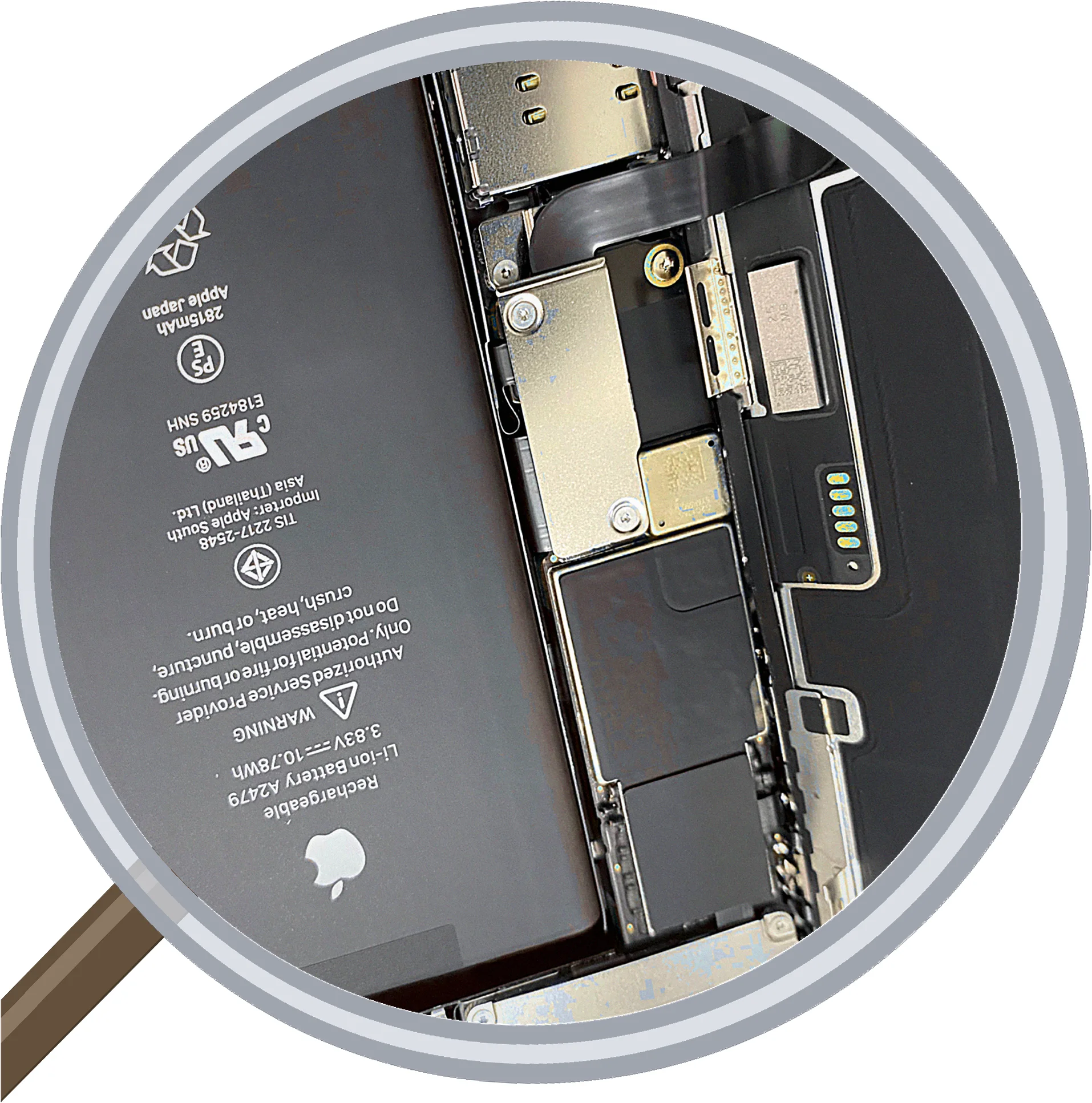 iPhone 12は5G回線にしか対応していない？SIM交換の手続きについて詳しく — 修理の様子