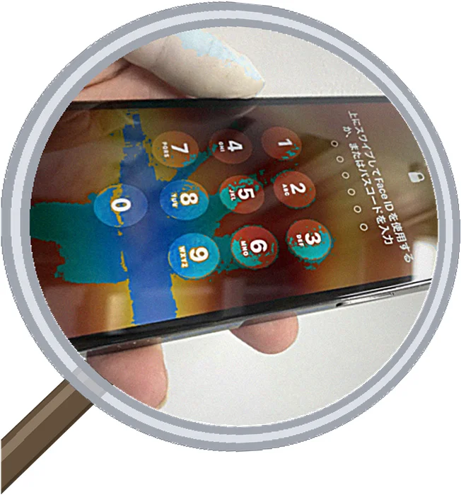 iPhone 12 screen-crack 修理事例