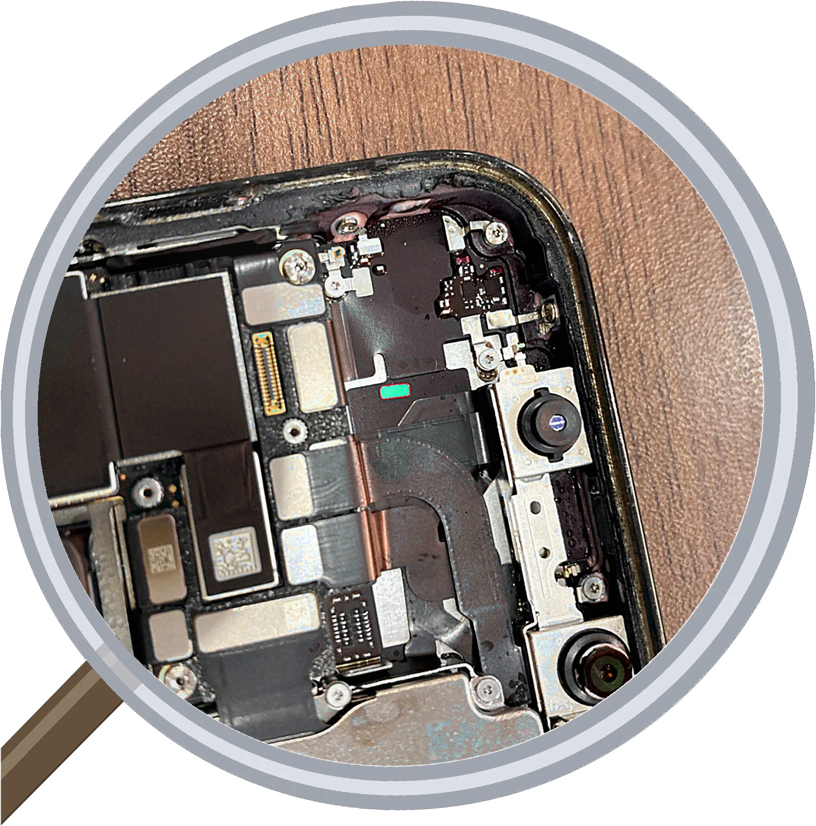 iPhone 12 water-damage 修理事例