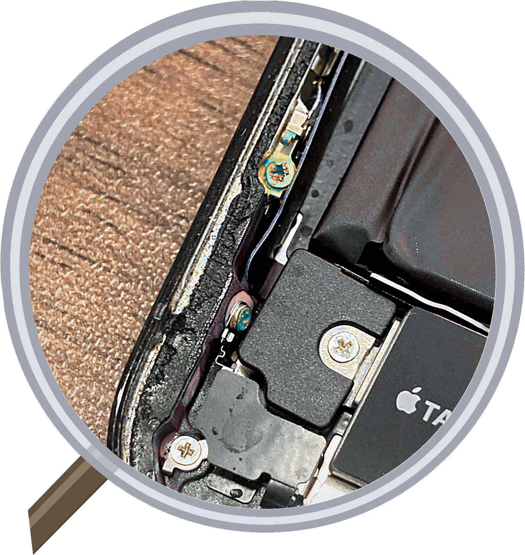 iPhone 12 water-damage 修理事例
