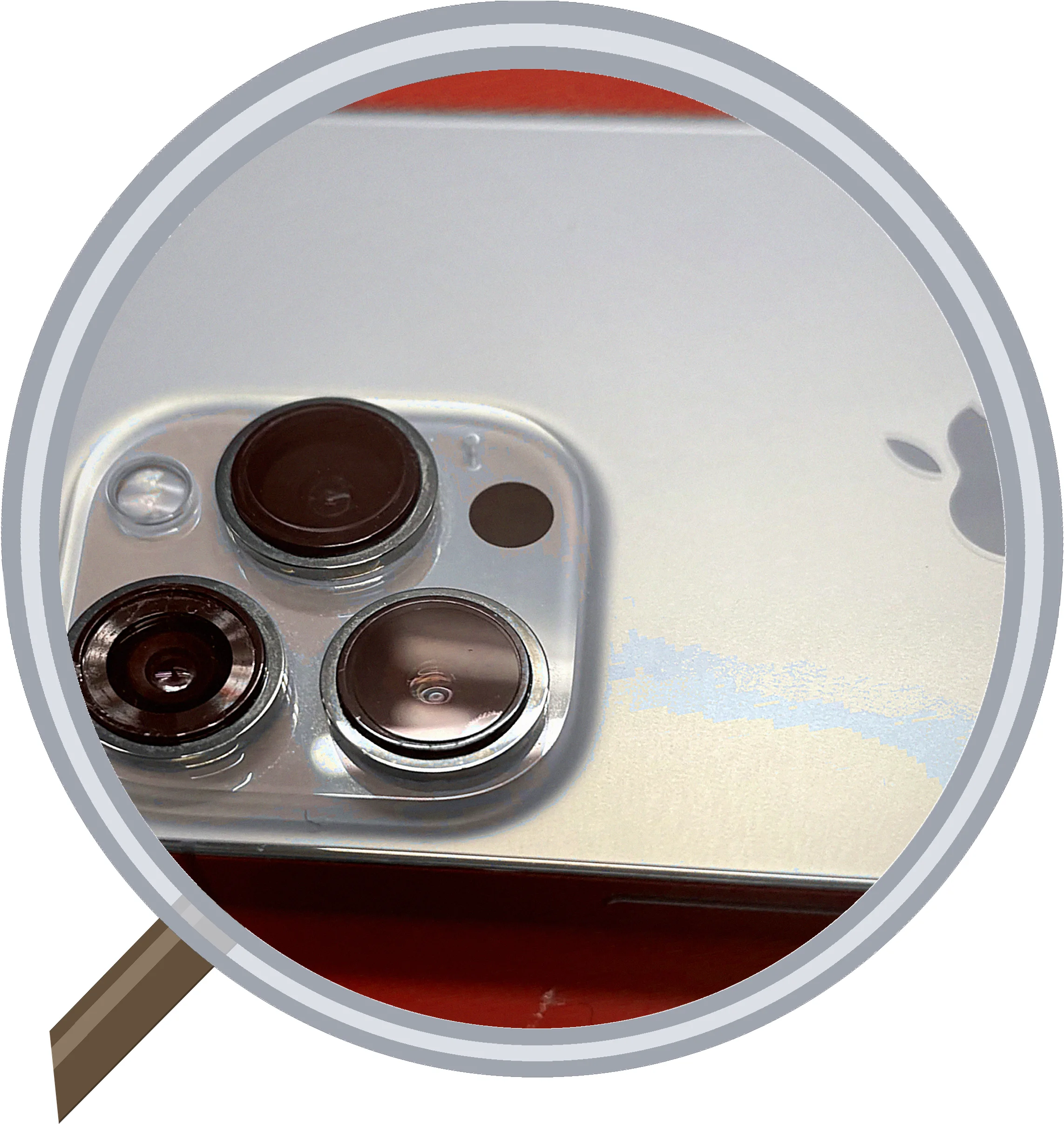 iPhone 13 Pro screen-crack 修理事例