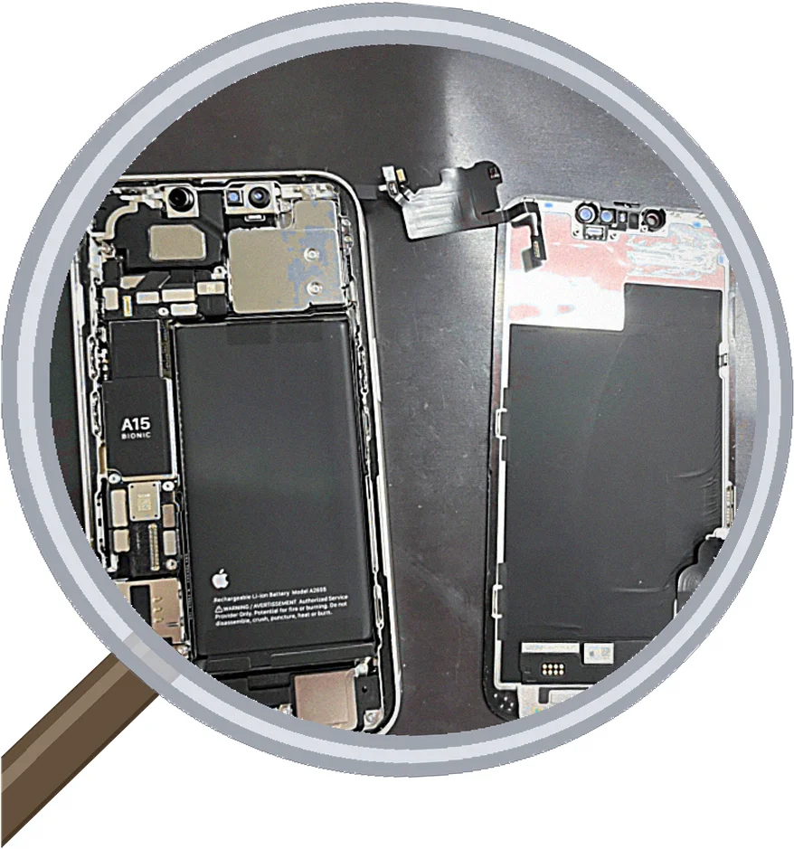 iPhone 13 screen-crack 修理事例