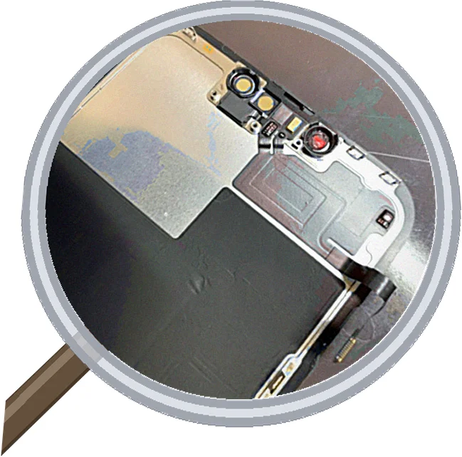 iPhone 13 screen-crack 修理事例