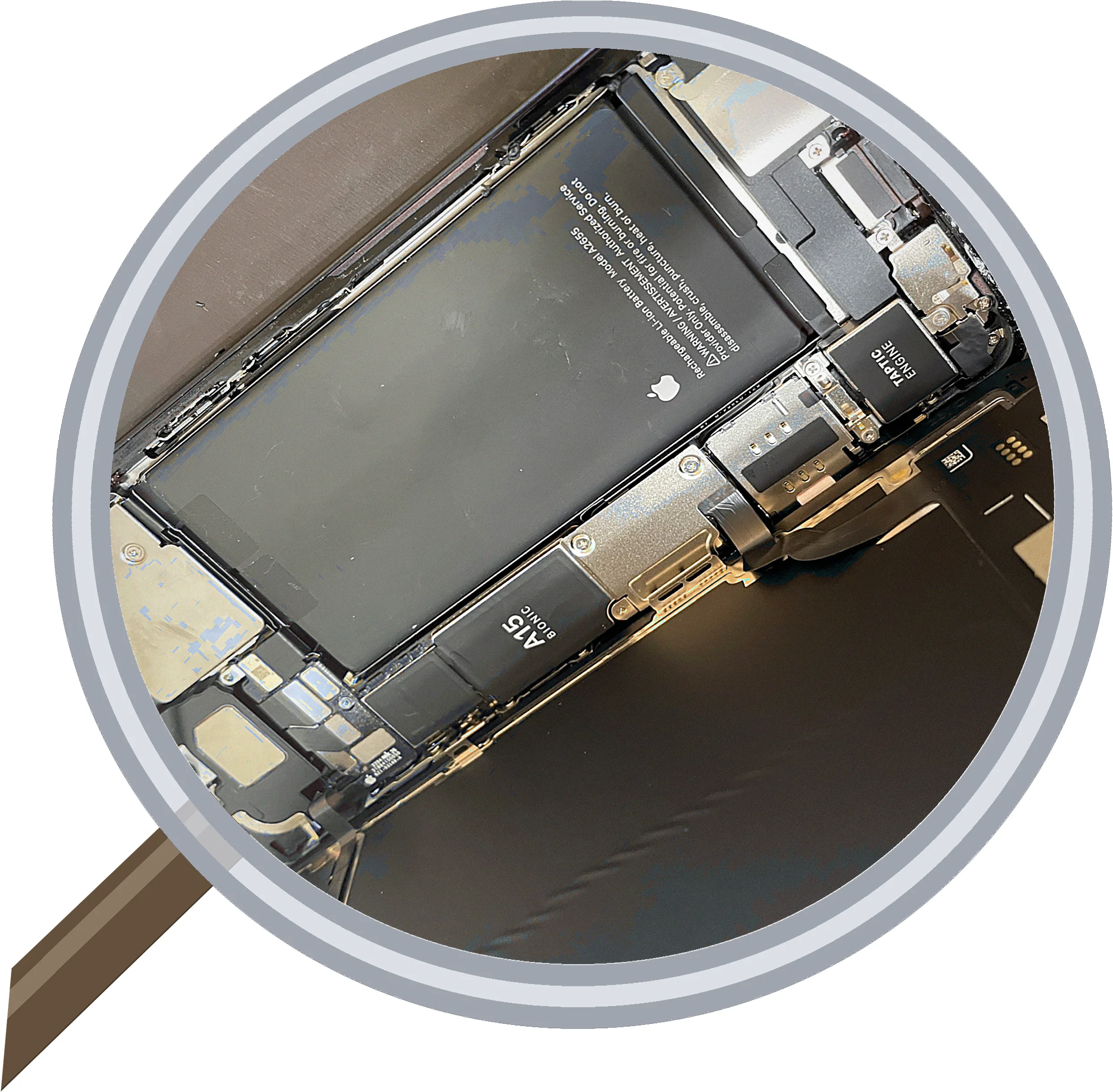 iPhone 13 screen-crack 修理事例