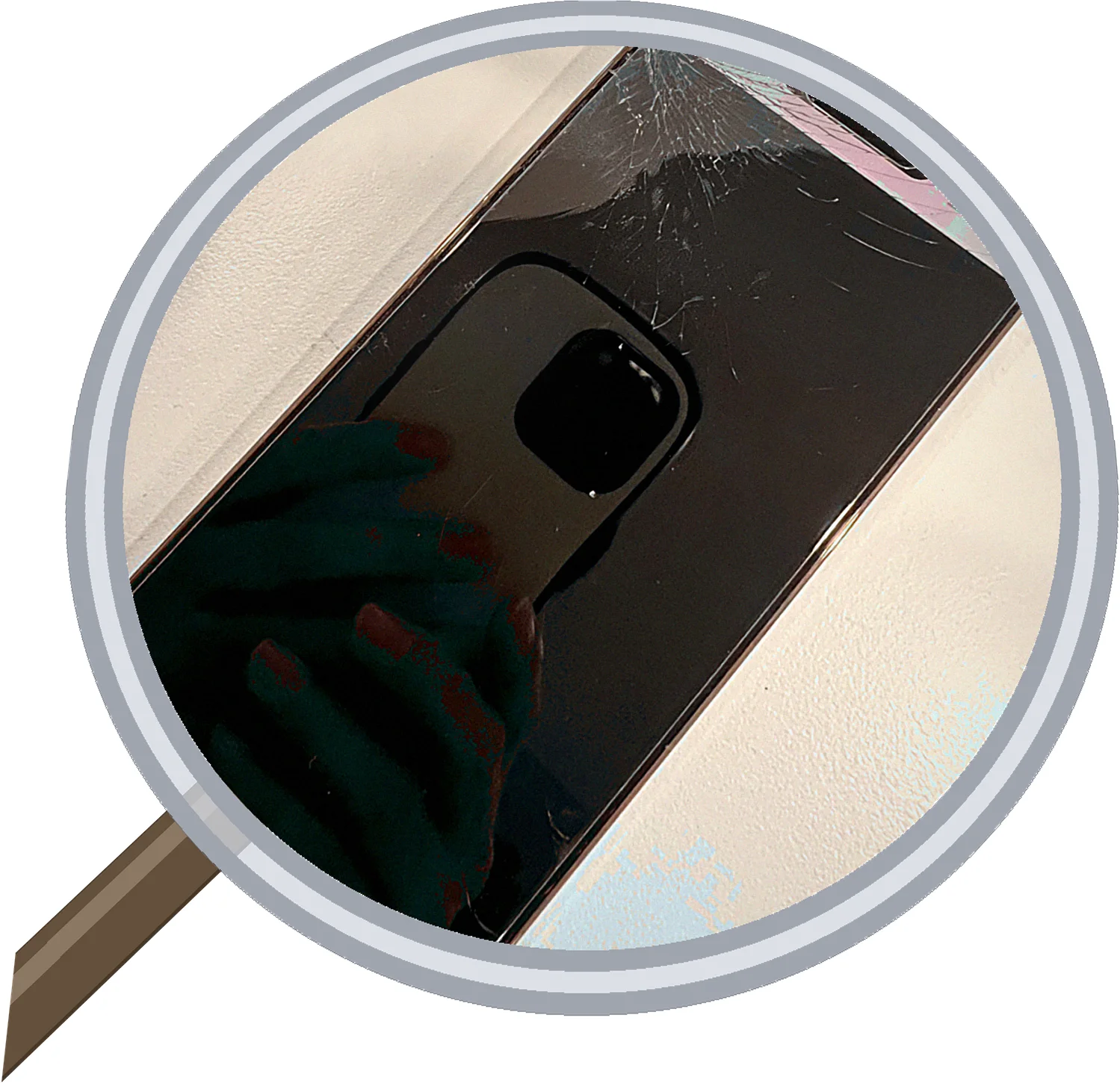 iPhone 14 Pro 画面割れ修理事例｜大阪・松屋町スマエキ