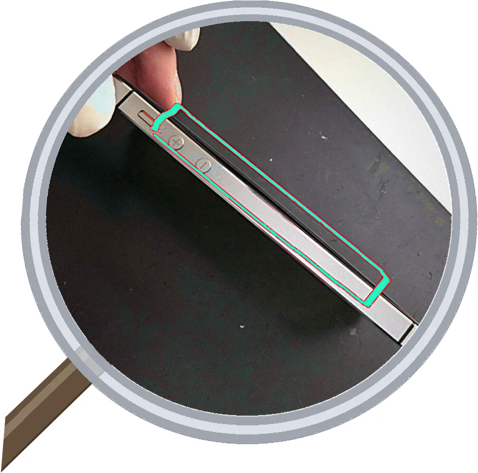 iPhone 5 battery 修理事例