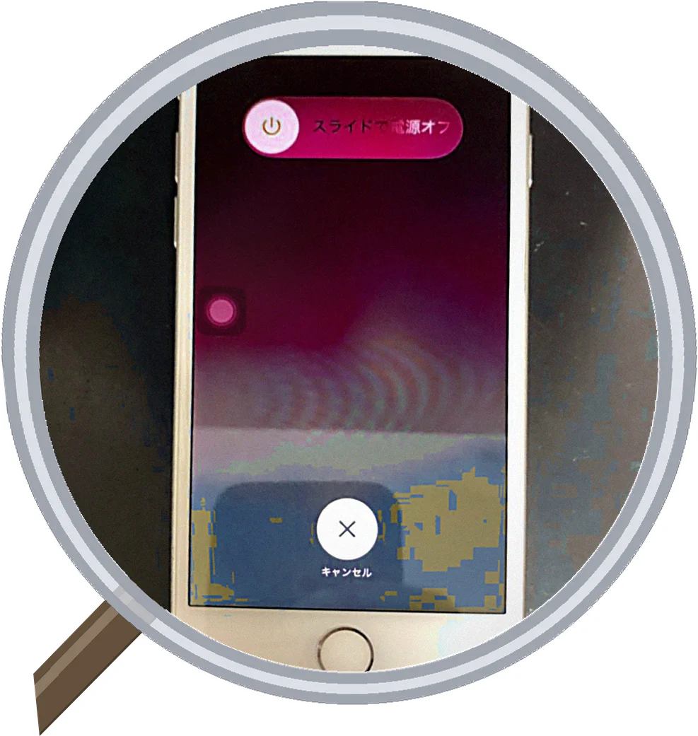 iPhone 6 Plus screen-crack 修理事例